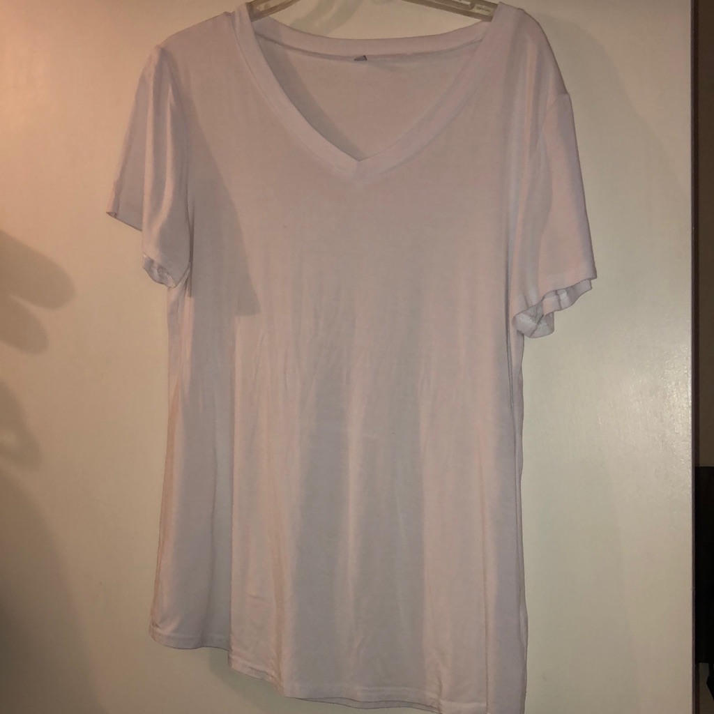 2/$20 Basic Amazon White Tee